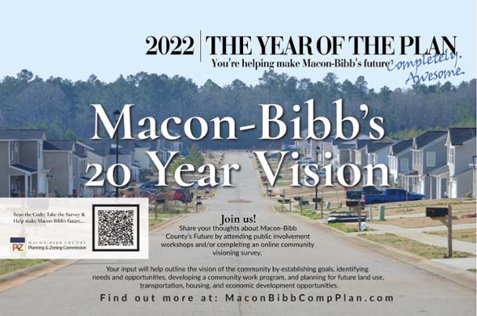 Macon-Bibb community survey graphic.